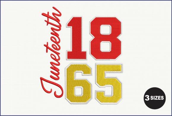 1865 Juneteenth Embroidery Review