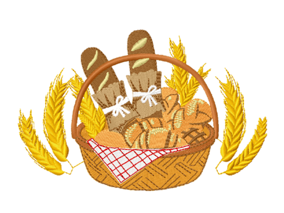 Bread Basket: A Quirky Holiday Embroidery Staple