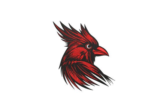 Cardinal Bird Head Embroidery Design Review