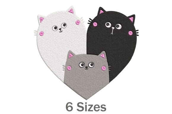 Cat Heart Family: A Seasonal Embroidery Review