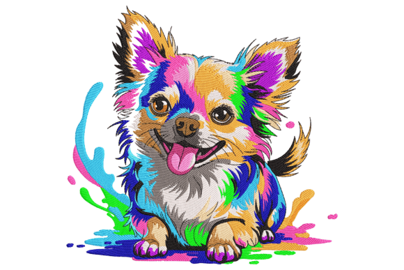 Color Splash Chihuahua Puppy