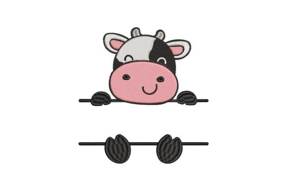 Cow Monogram Embroidery Design Review