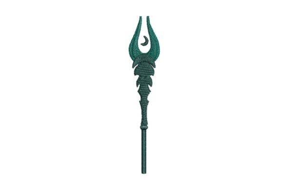 Crescent Moon Magic Wand
