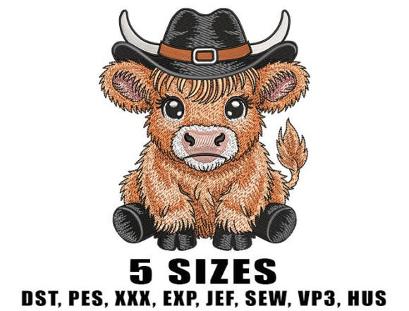 Farmhouse Cow: A Whimsical Embroidery Design Worth Your Time