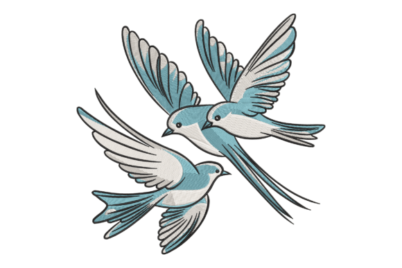 Flying Birds: A Boutique Sweatshirt Embroidery Review
