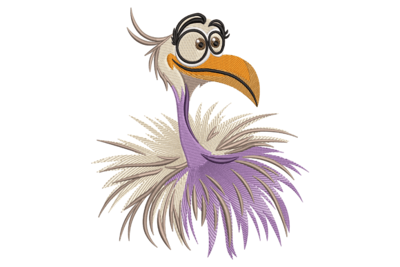 Funny Cartoon Bird: A Whimsical Embroidery Design Worth Your Time?