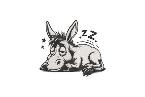 Funny Donkey: Whimsy That Stitches Well