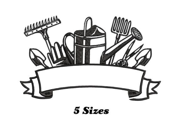 Garden Tools Name Frame