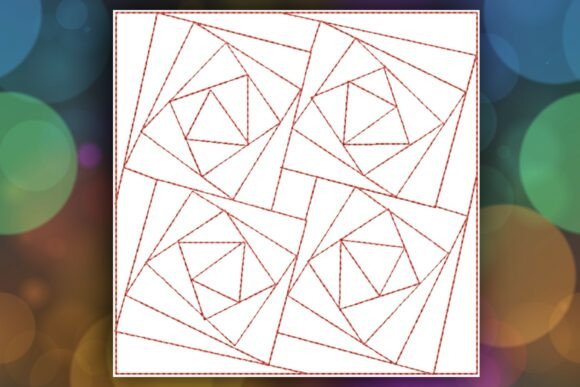 Quilt Block 15 - Three Sizes