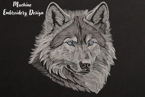 Realistic Wolf Face: A Seasonal Embroidery Review