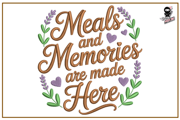 Retro Kitchen Quote