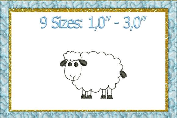 Sheep Farm Animal Feltie